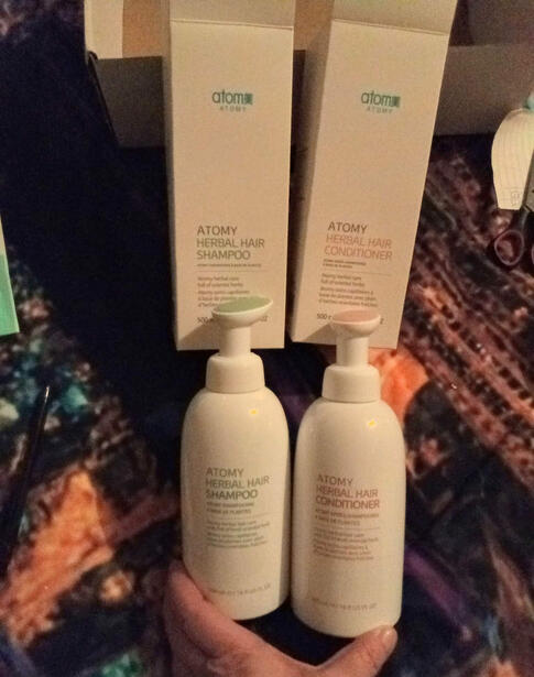 Atomy Herbal Shampoo and Condition Atomy Herbal Shampoo and Conditioner