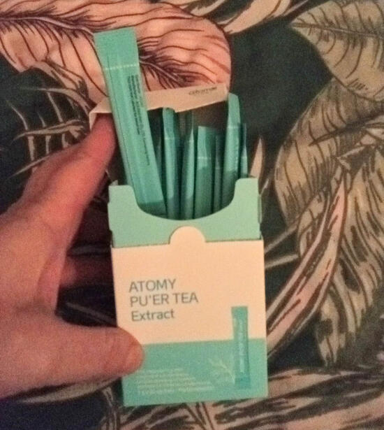 FAT BURNING TEA ATOMY PU'ER TEA EXTRACT